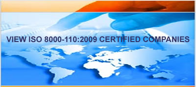 ISO 8000 Certified